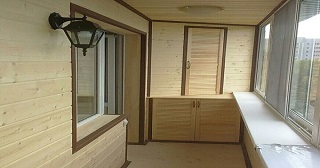 Отделка балкона под ключ Кимры, цена от 5855 руб.